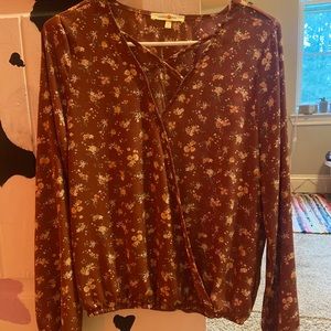 Wishful park floral blouse